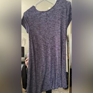 Derek Heart Blue T shirt Dress